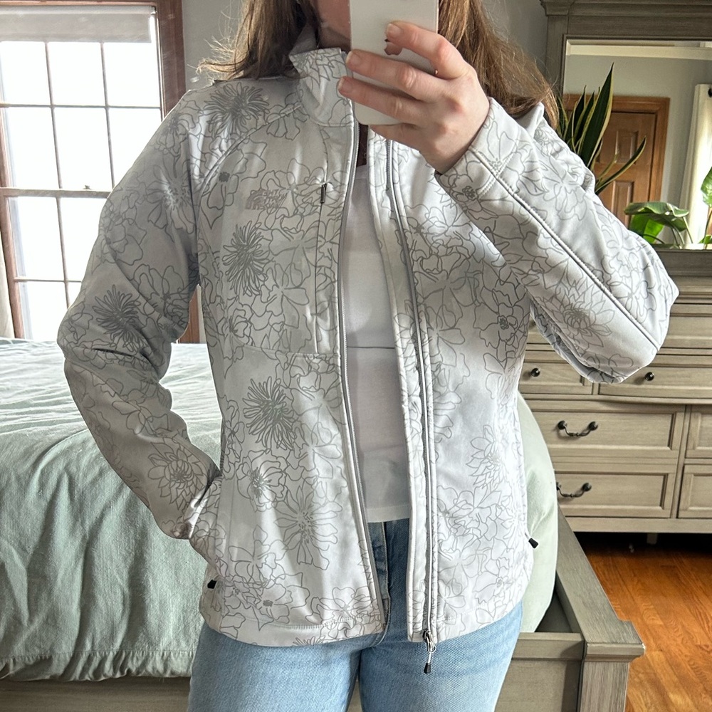 Floral Gray Women's Jacket!